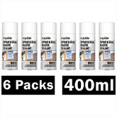 6X Rapide Spray And Seal 400ml White Sealant